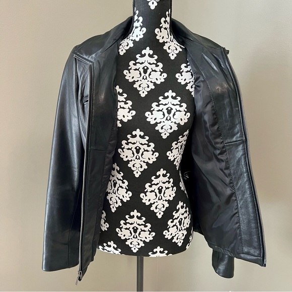 Avanti | Women’s 100% Leather Jacket/Coat, Full Zip, Lined, Black, M - Picture 6 of 14